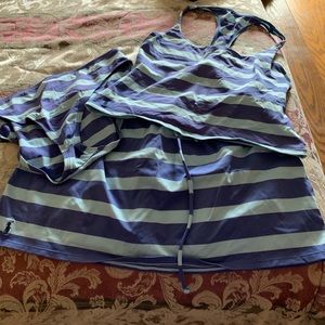 Ralph Lauren Bathing Suite  with skirt cover up